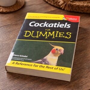 Cockatiels For Dummies by Diane Grindol 2001 Paperback Pet Care